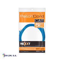 PATCH CORD NEXXT 25FT CAT5E BL