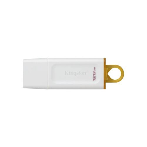 PEN DRIVE KINGSTON 128GB DATA TRAVELER USB 32 EXODIA WHITEYELOW