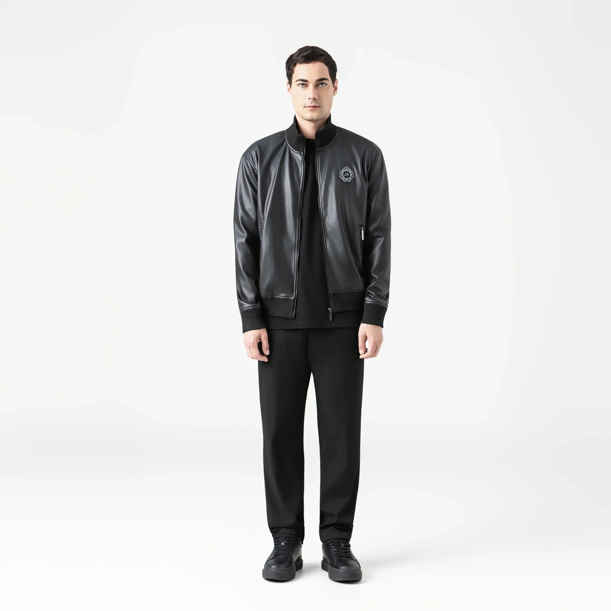 PETER JACKET MEN BLACK - Monastery | Tienda Oficial Colombia