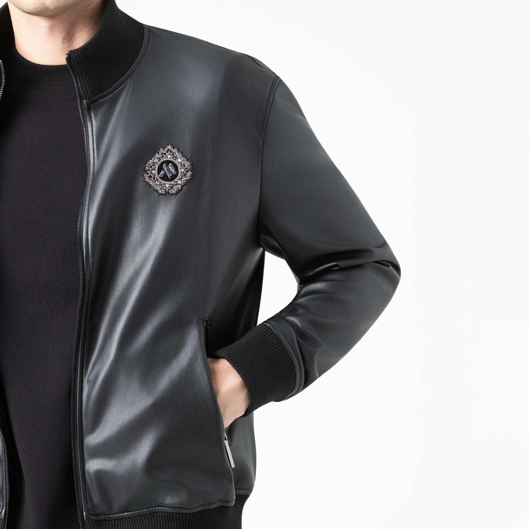 PETER JACKET MEN BLACK - Monastery | Tienda Oficial Colombia