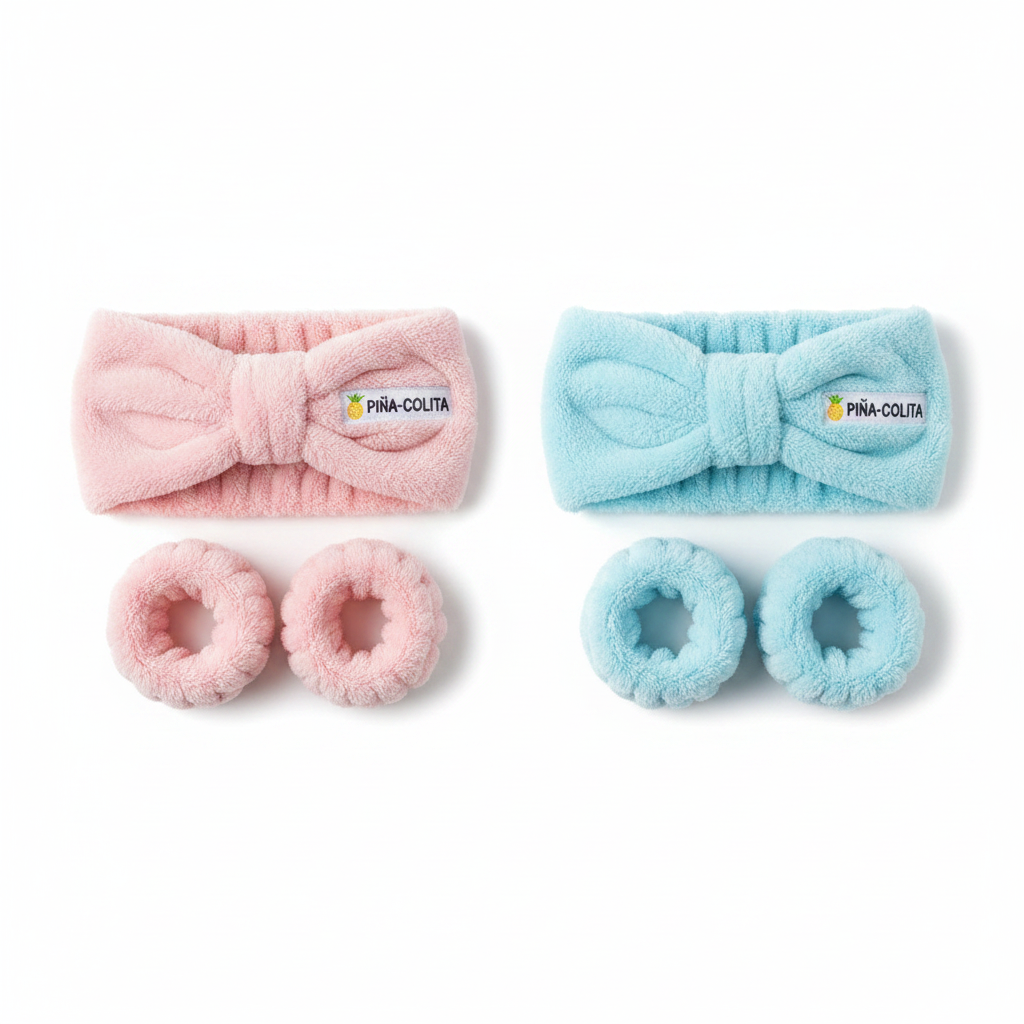 PINACOLITA CINTILLO HEADBAND Y WRISTBAND