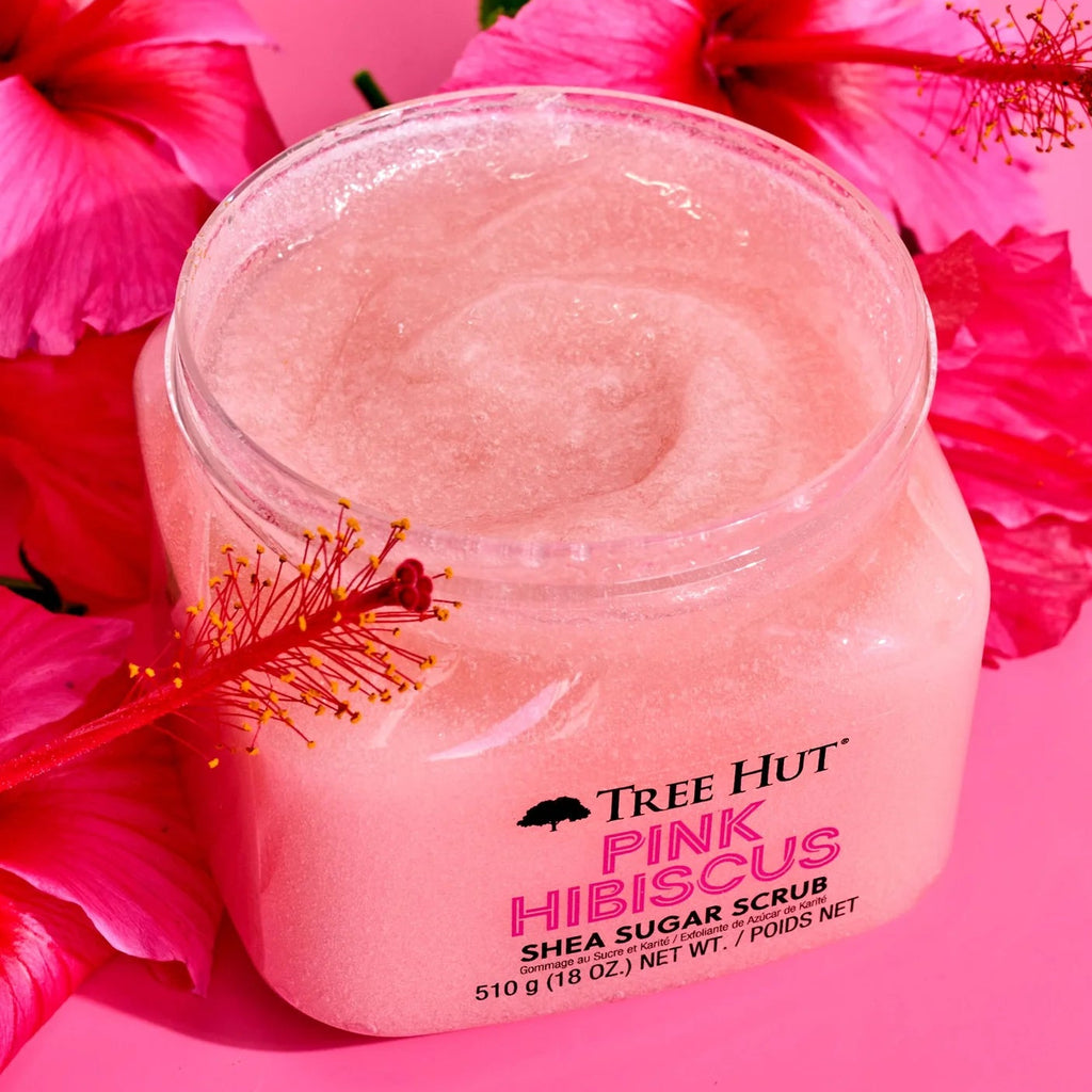 TREE HUT SCRUB PINK HIBISCUS 18OZ