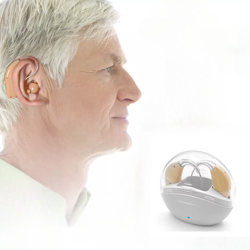 Audifonos p/ Sordo Amplificador Audio Y Reducción De Ruido Inteligente