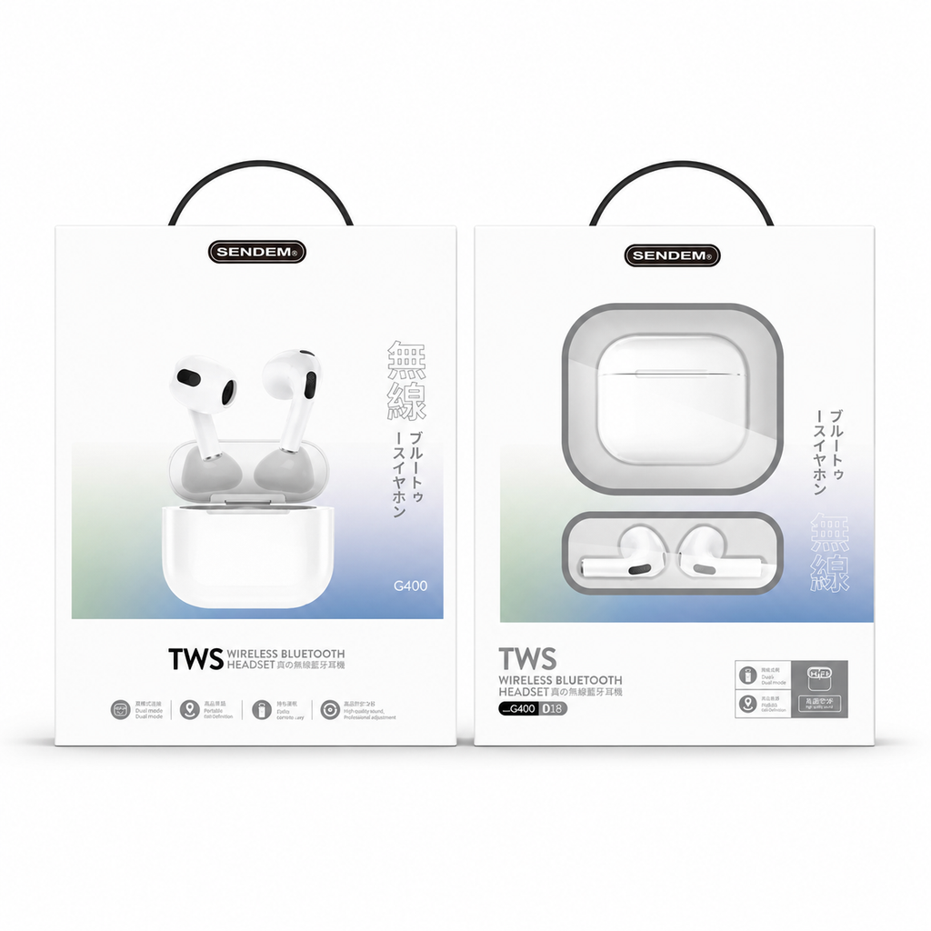 Audífonos Inalámbricos Sendem G400-TWS