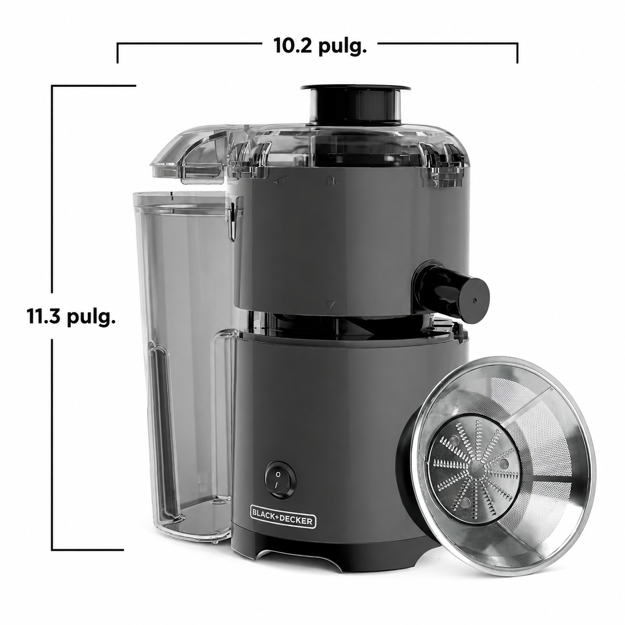 Extractor De Jugos BLACK+DECKER  Quiet Para Frutas Y Vegetales JE2500B