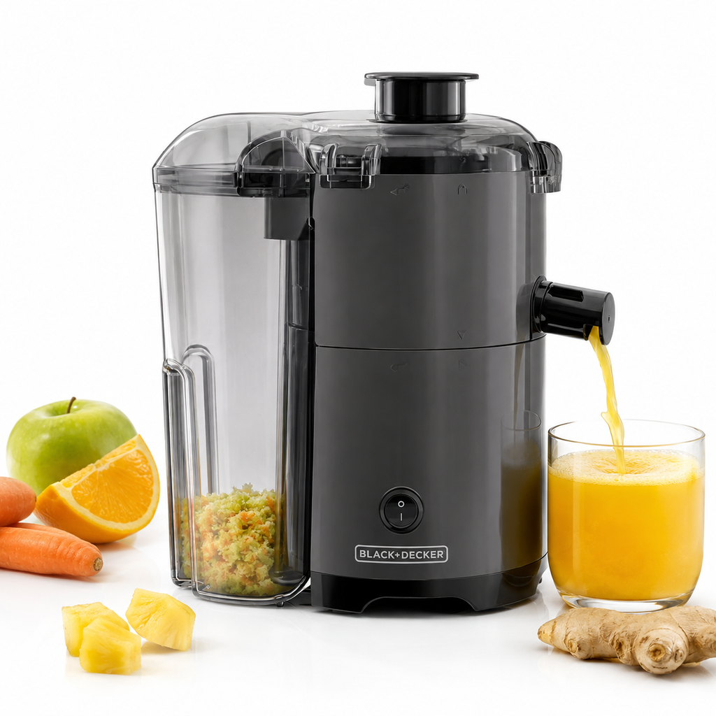 Extractor De Jugos BLACK+DECKER  Quiet Para Frutas Y Vegetales JE2500B