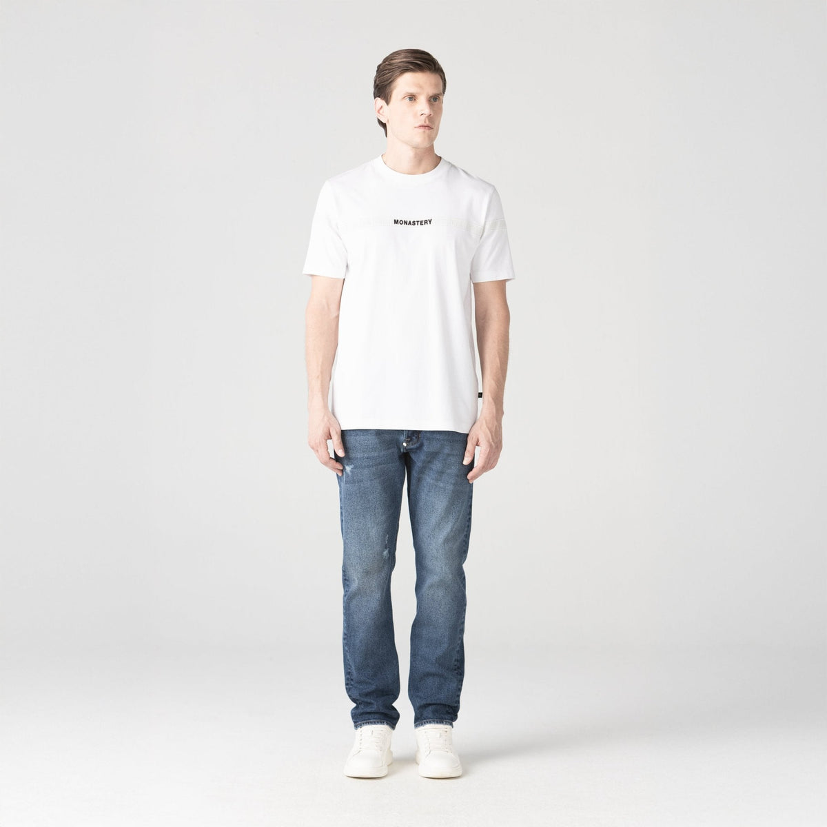 POTENTIA T - SHIRT MEN WHITE - Monastery | Tienda Oficial Colombia