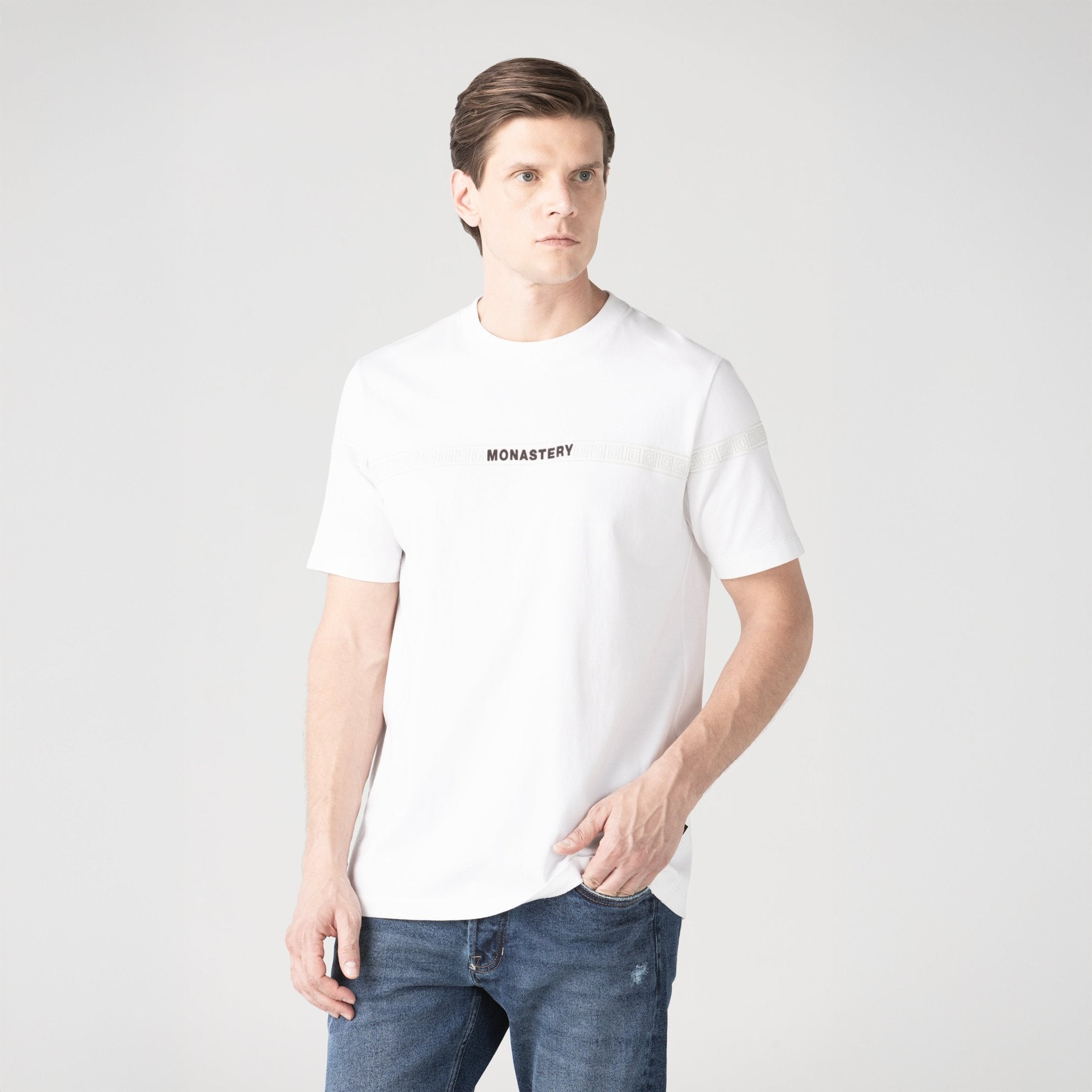 POTENTIA T - SHIRT MEN WHITE - Monastery | Tienda Oficial Colombia