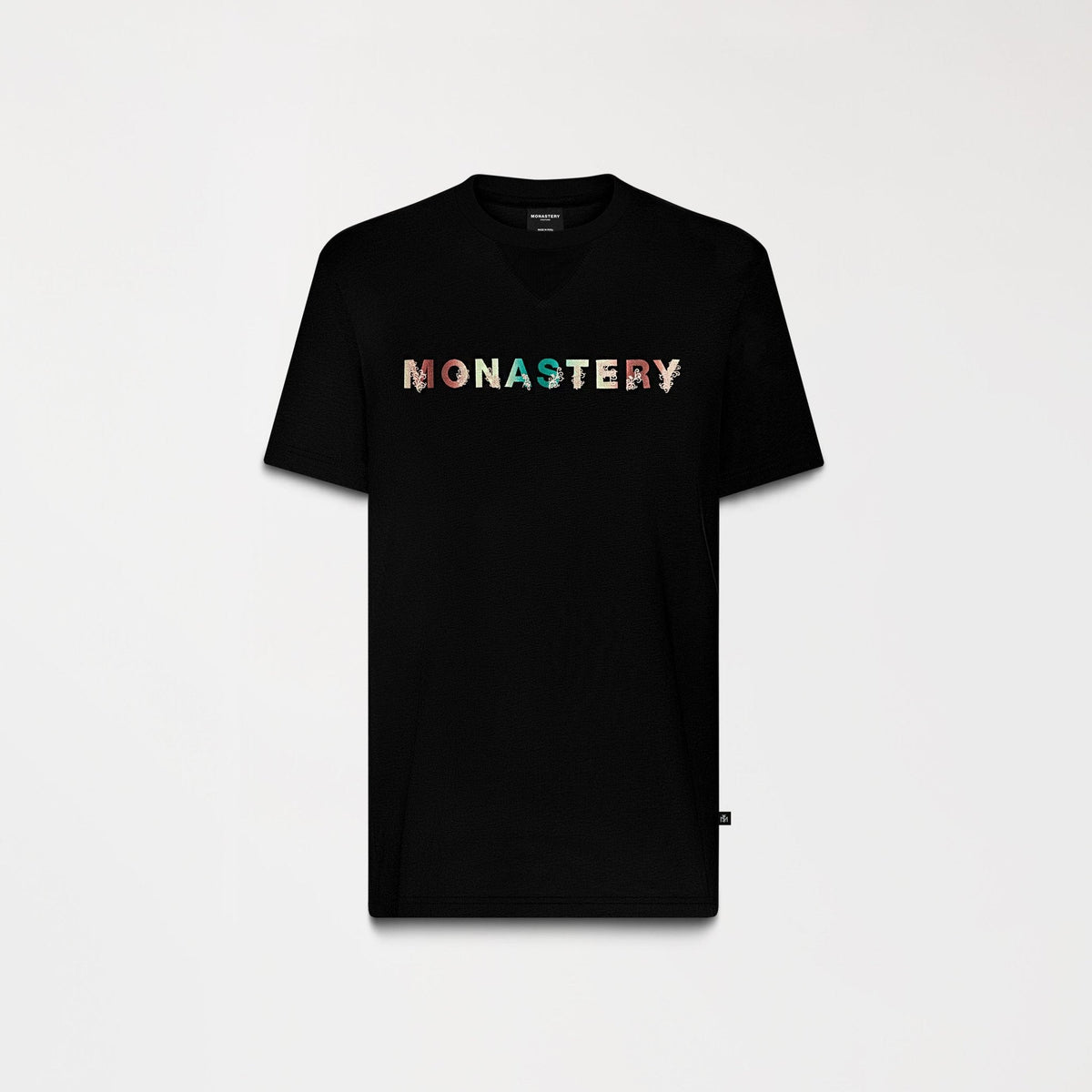 POUZIA T-SHIRT MEN BLACK - Monastery | Tienda Oficial Colombia
