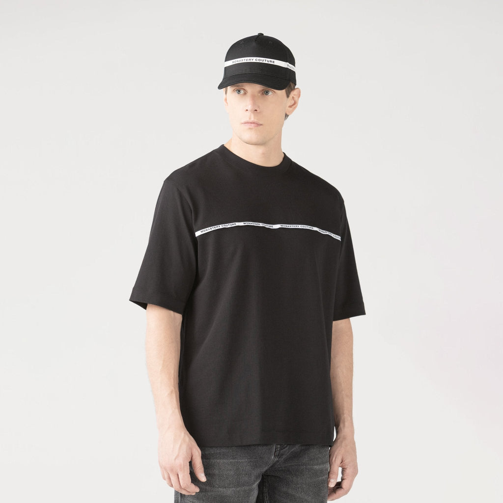 PRAETOR T - SHIRT OVERSIZED MEN BLACK - Monastery | Tienda Oficial Colombia