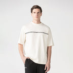 PRAETOR T - SHIRT OVERSIZED MEN EGRET - Monastery | Tienda Oficial Colombia