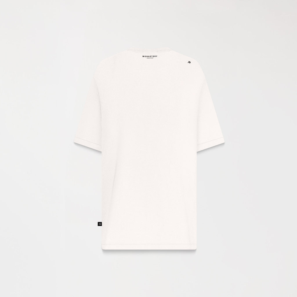 PRAETOR T - SHIRT OVERSIZED MEN EGRET - Monastery | Tienda Oficial Colombia