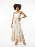 Vestido lino sirena