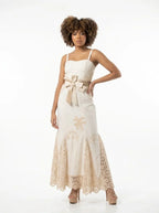 Vestido lino sirena