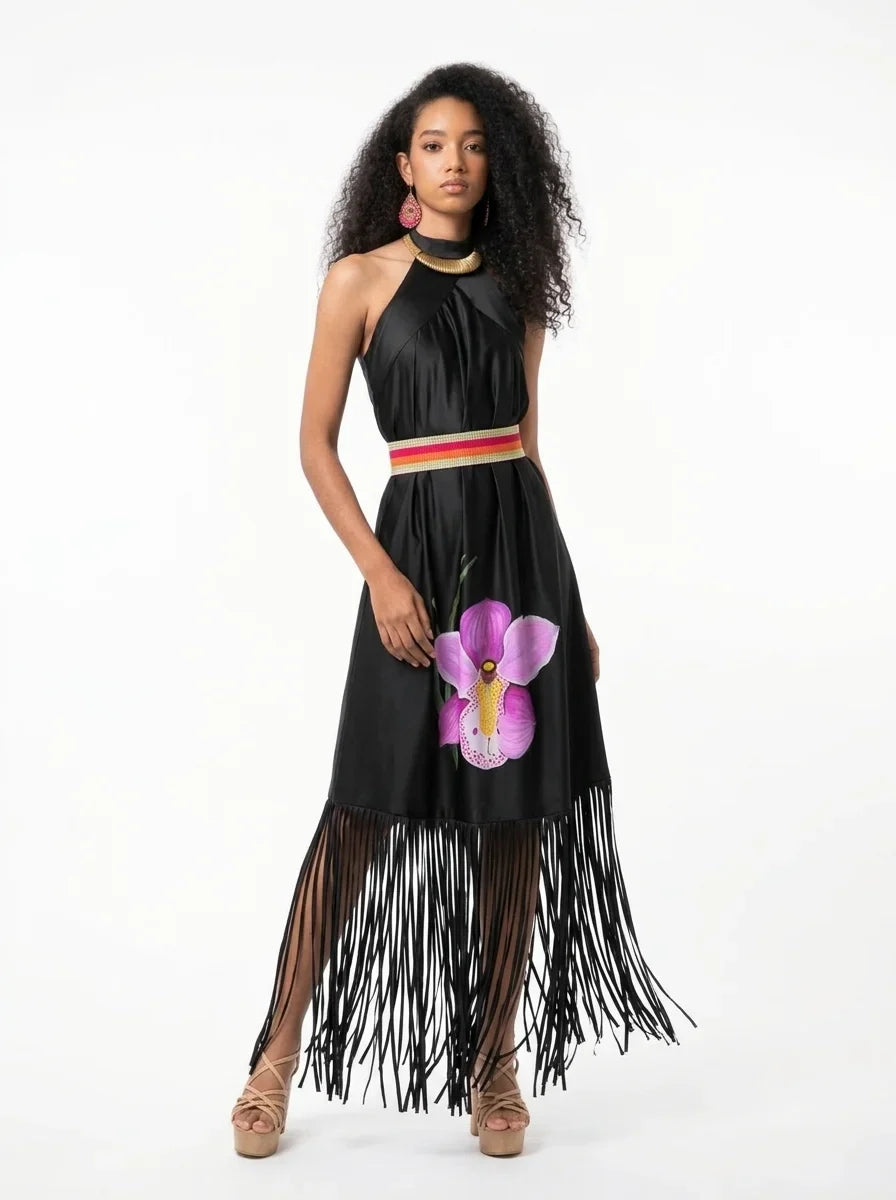 Vestido ivi negro