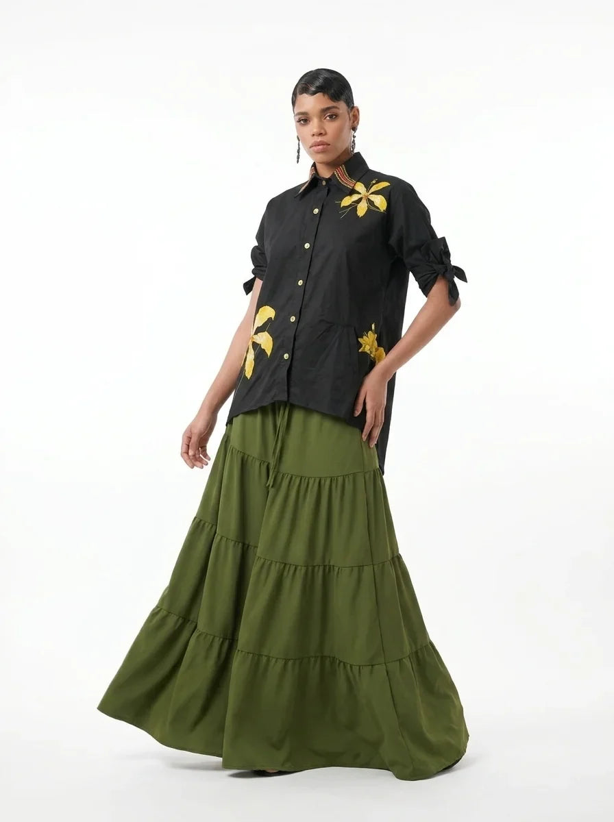 Conjunto z negra pintado toborochi