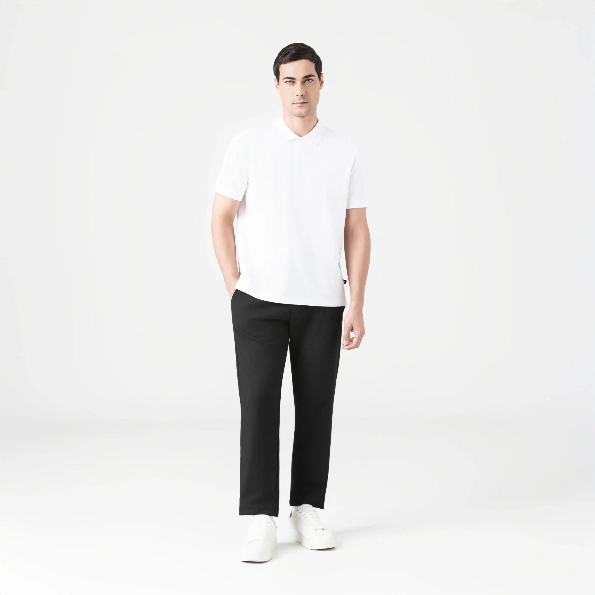 PROMETHEUS POLO MEN WHITE - Monastery | Tienda Oficial Colombia