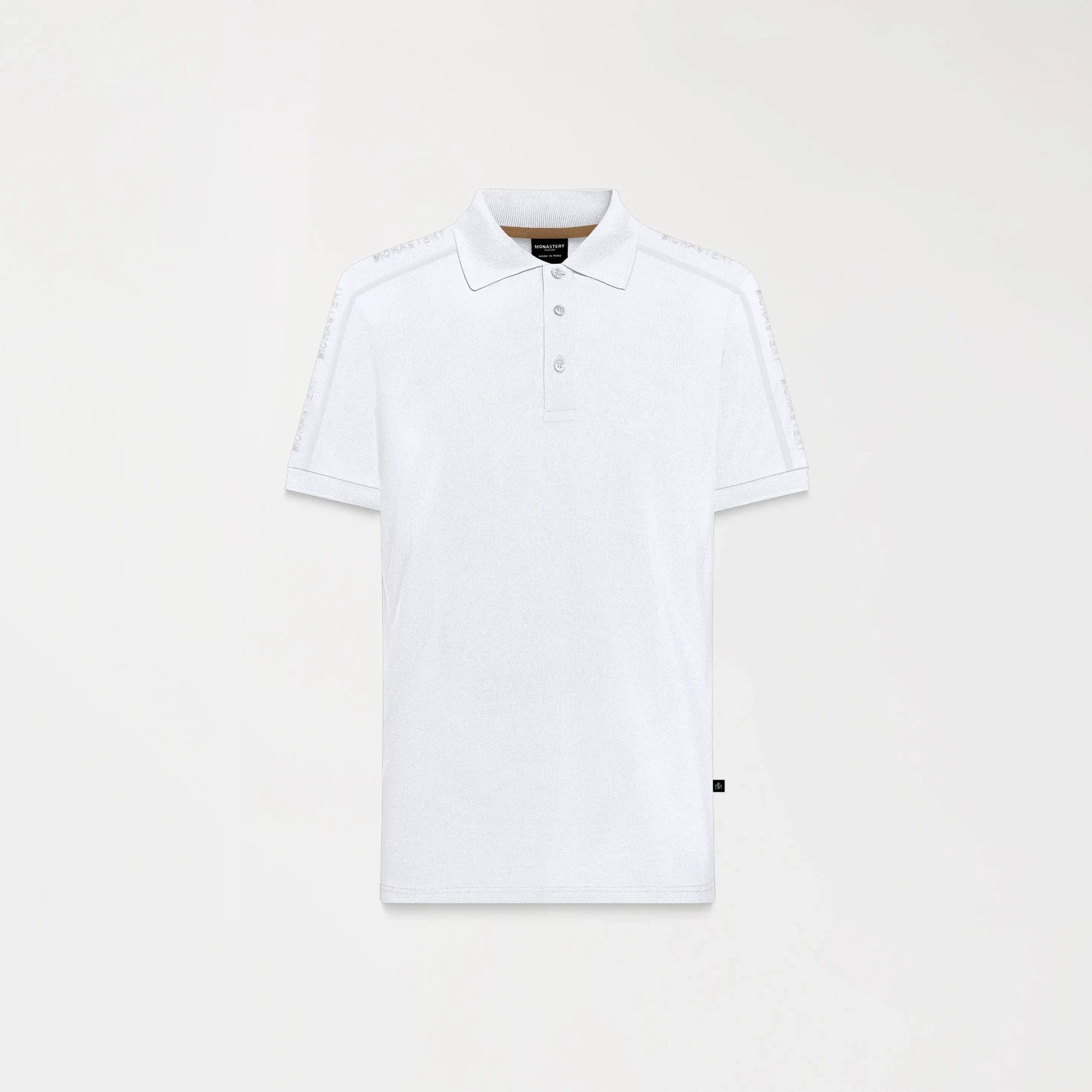 PROMETHEUS POLO MEN WHITE - Monastery | Tienda Oficial Colombia