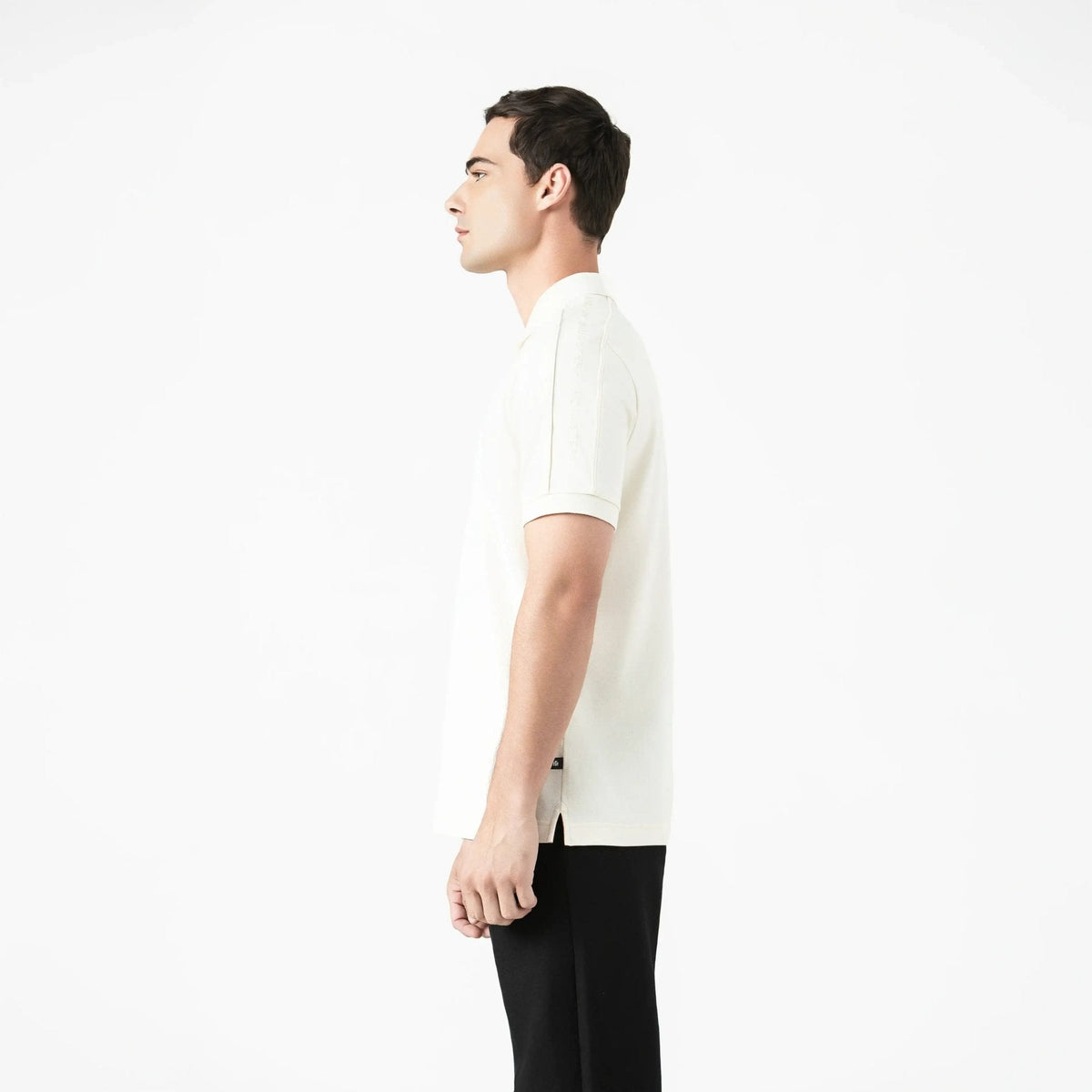 PROMETHEUS POLO MEN WHITE ASPARAGUS - Monastery | Tienda Oficial Colombia