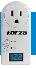 PROTECTOR DE VOLTAJE FORZA 1 SALIDA 1800W120V