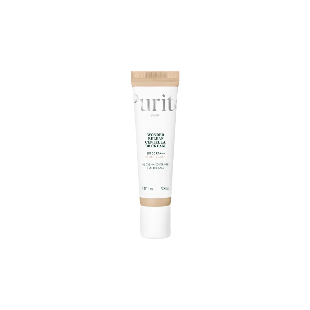 Crema BB Correctora PURITO Wonder Releaf Centella BB Cream #21 Light Beige 30ml