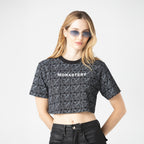 QINA CROP TOP WOMEN BLACK - Monastery | Tienda Oficial Colombia