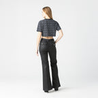 QINA CROP TOP WOMEN BLACK - Monastery | Tienda Oficial Colombia