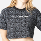 QINA CROP TOP WOMEN BLACK - Monastery | Tienda Oficial Colombia