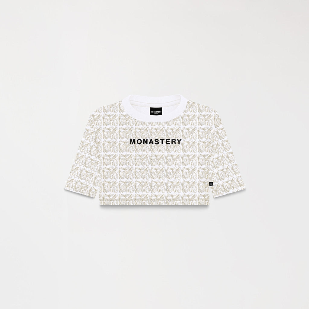 QINA CROP TOP WOMEN WHITE - Monastery | Tienda Oficial Colombia