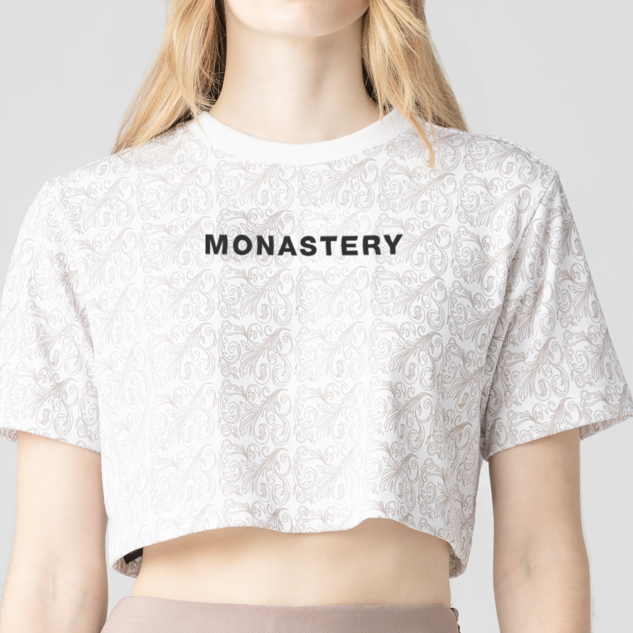 QINA CROP TOP WOMEN WHITE - Monastery | Tienda Oficial Colombia