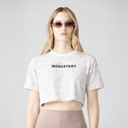 QINA CROP TOP WOMEN WHITE - Monastery | Tienda Oficial Colombia