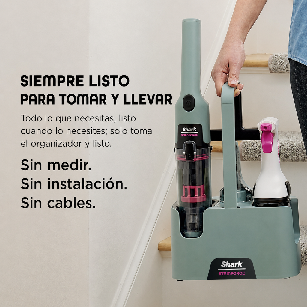 Extractora Inalámbrica Shark StainForce Para Limpieza De Manchas