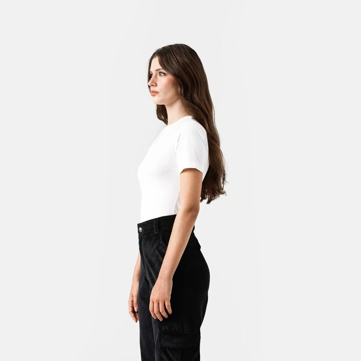 QUINNIE T - SHIRT WOMEN WHITE - Monastery | Tienda Oficial Colombia