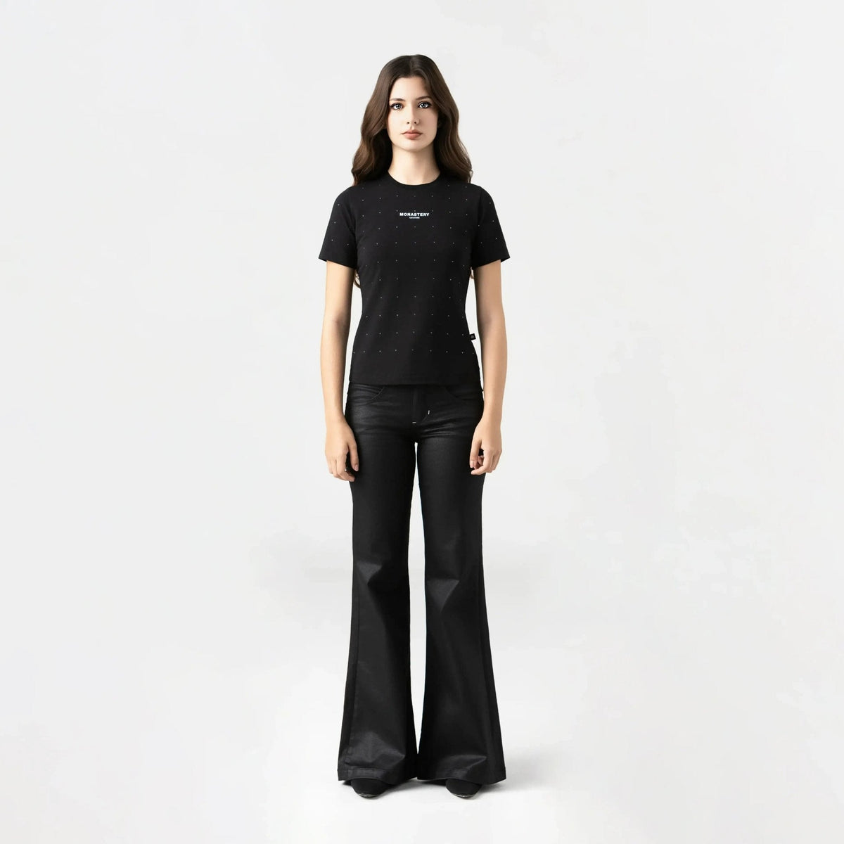 QYLLA T - SHIRT WOMEN BLACK - Monastery | Tienda Oficial Colombia