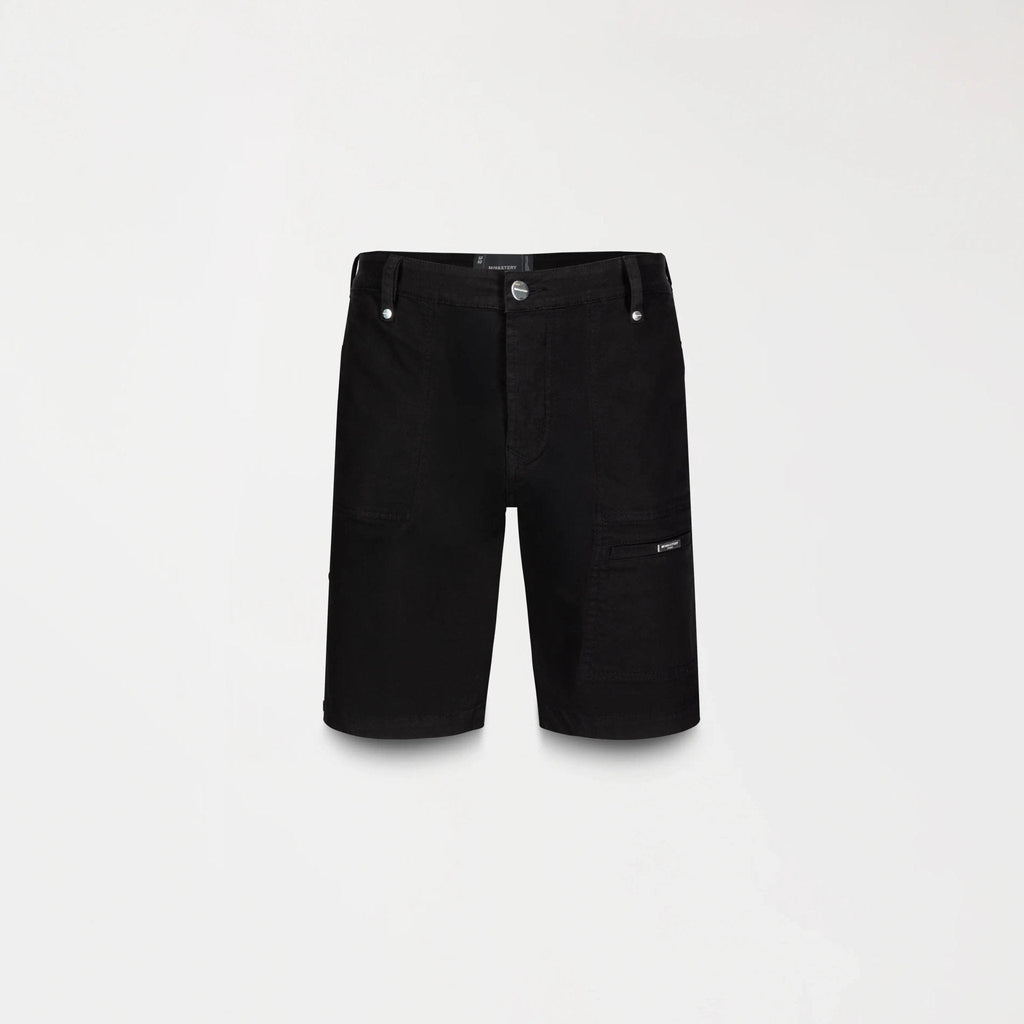 RAJ 2 DENIM SHORT MEN BLACK - Monastery | Tienda Oficial Colombia
