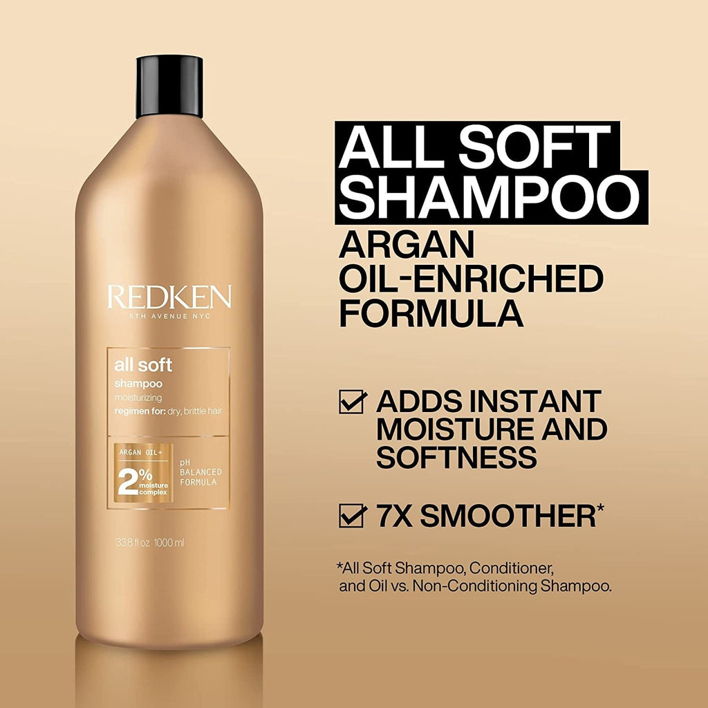 REDKEN 2021 ALL SOFT SHAMPOO LITRO