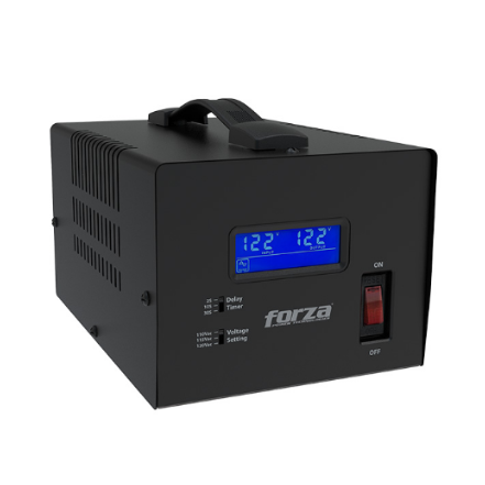 REGULADOR DE VOLTAJE FORZA 3600VA1800W 4 SALIDA