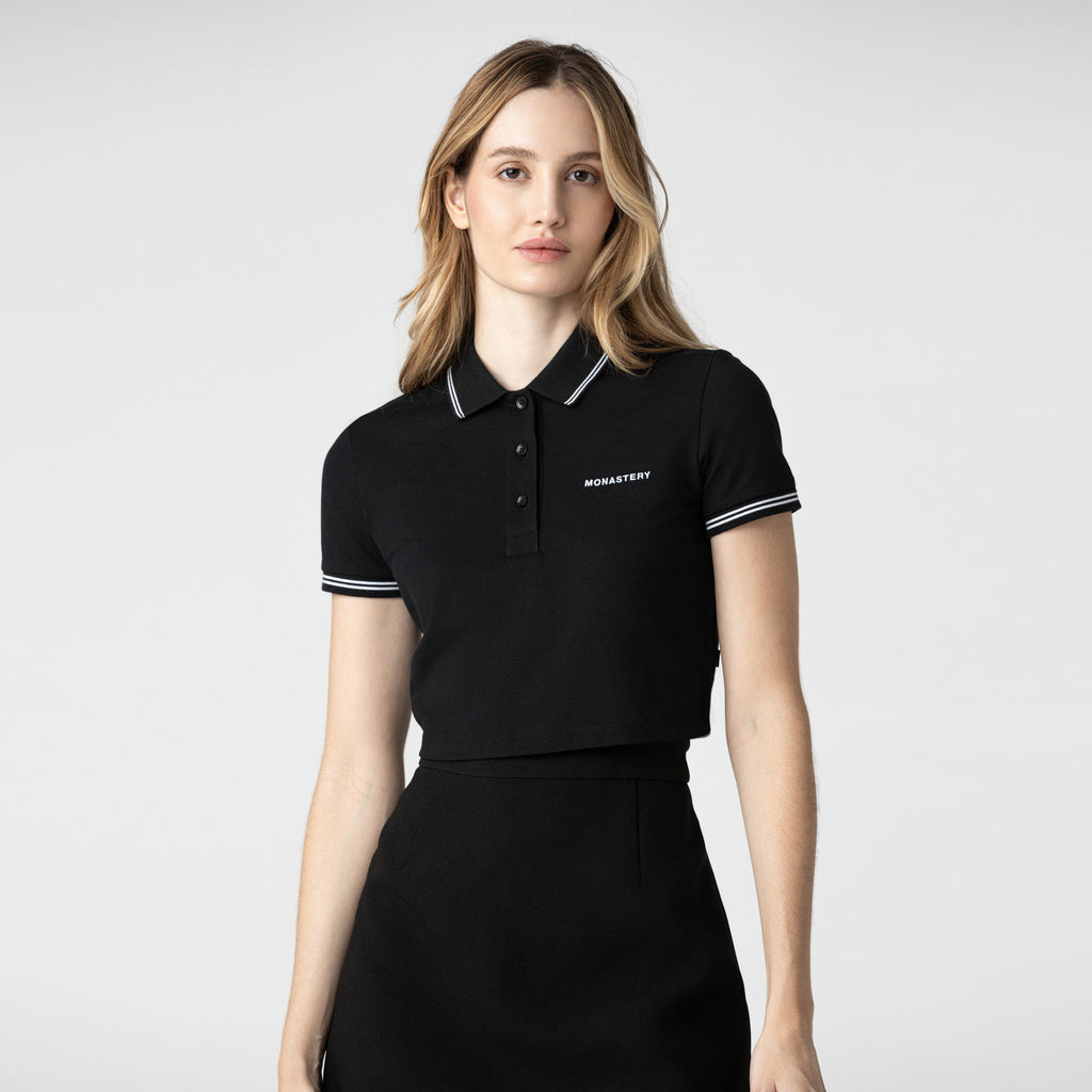 REXI CROP TOP WOMEN BLACK - Monastery | Tienda Oficial Colombia