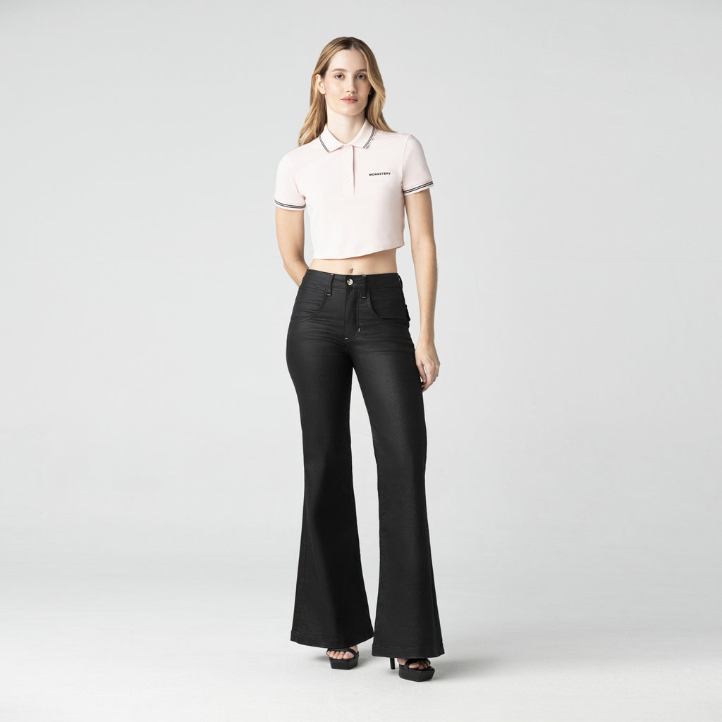 REXI CROP TOP WOMEN ROSE QUARTZ - Monastery | Tienda Oficial Colombia