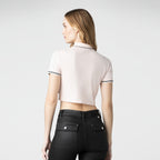 REXI CROP TOP WOMEN ROSE QUARTZ - Monastery | Tienda Oficial Colombia