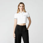 REXI CROP TOP WOMEN WHITE - Monastery | Tienda Oficial Colombia