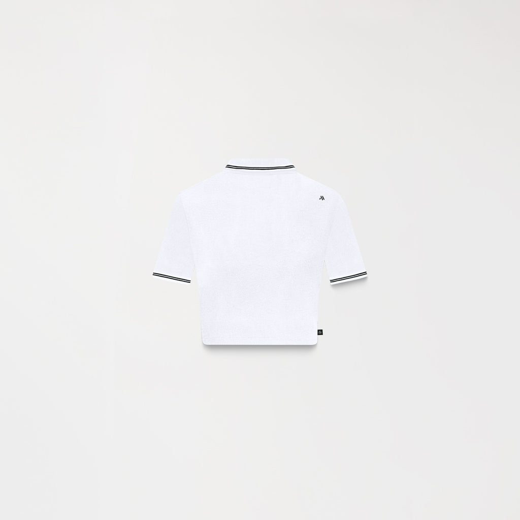 REXI CROP TOP WOMEN WHITE - Monastery | Tienda Oficial Colombia