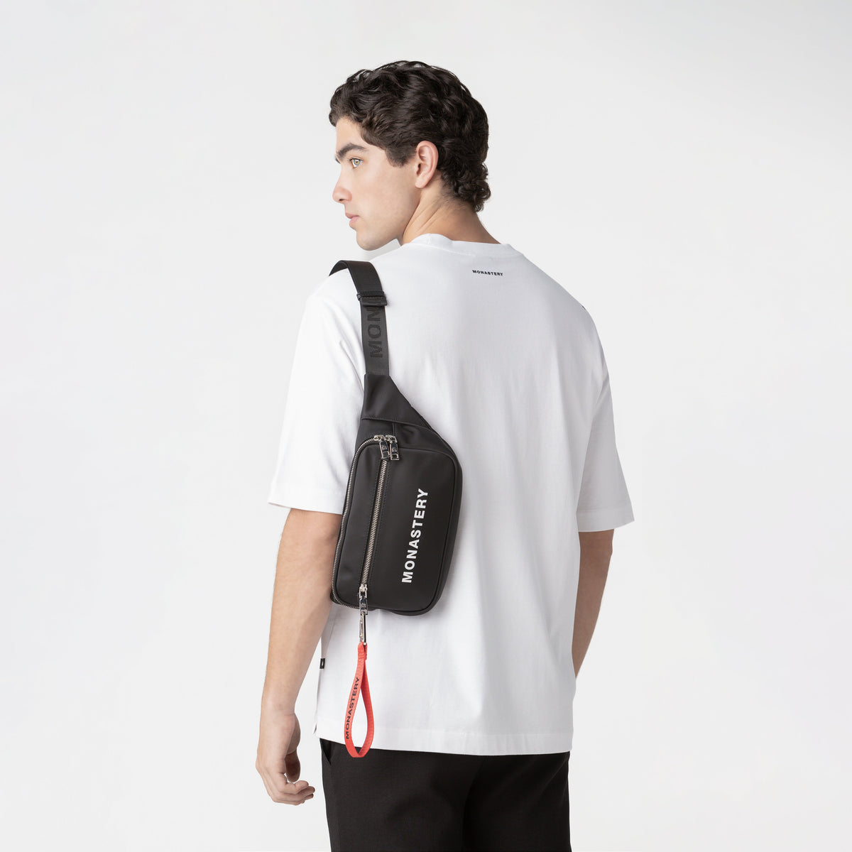 RHODES FANNY PACK UNISEX BLACK - Monastery | Tienda Oficial Colombia