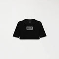 RIVER CROP TOP WOMEN BLACK - Monastery | Tienda Oficial Colombia