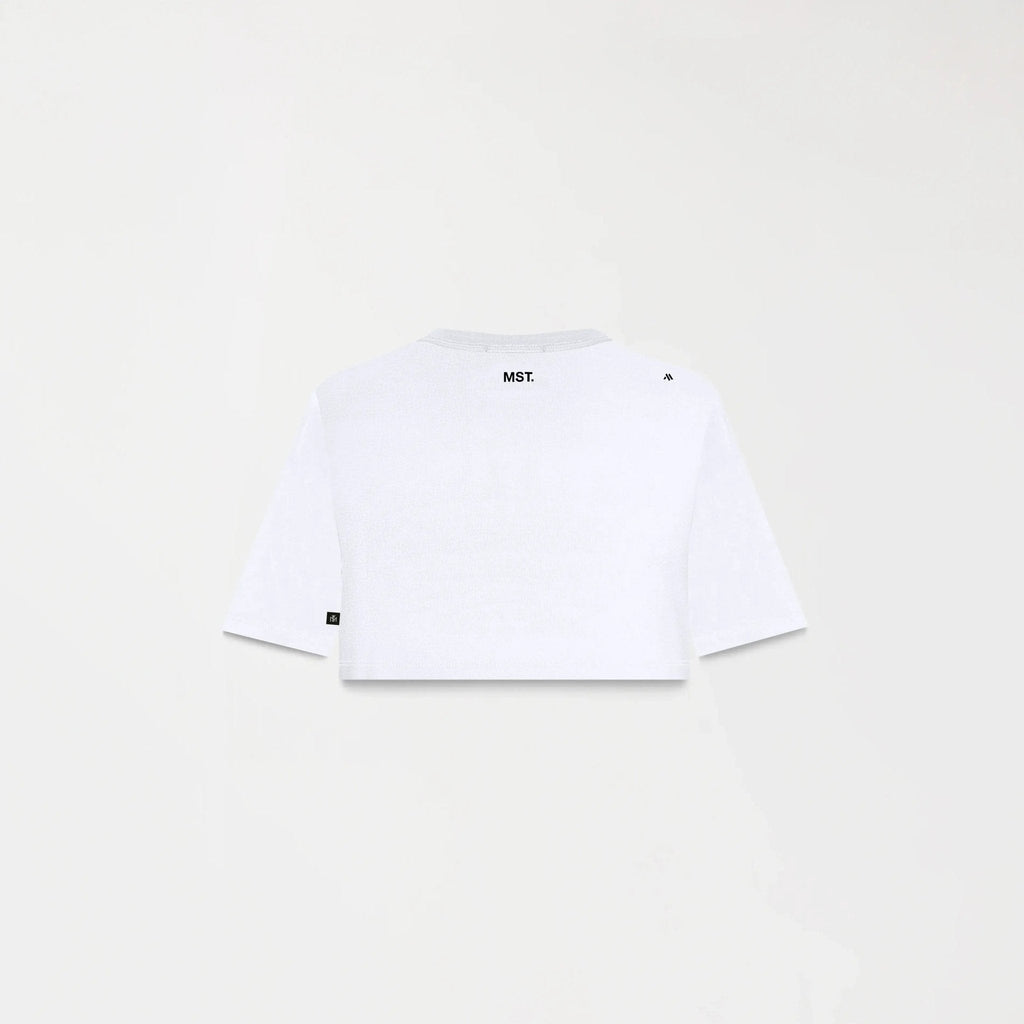 RIVER CROP TOP WOMEN WHITE - Monastery | Tienda Oficial Colombia