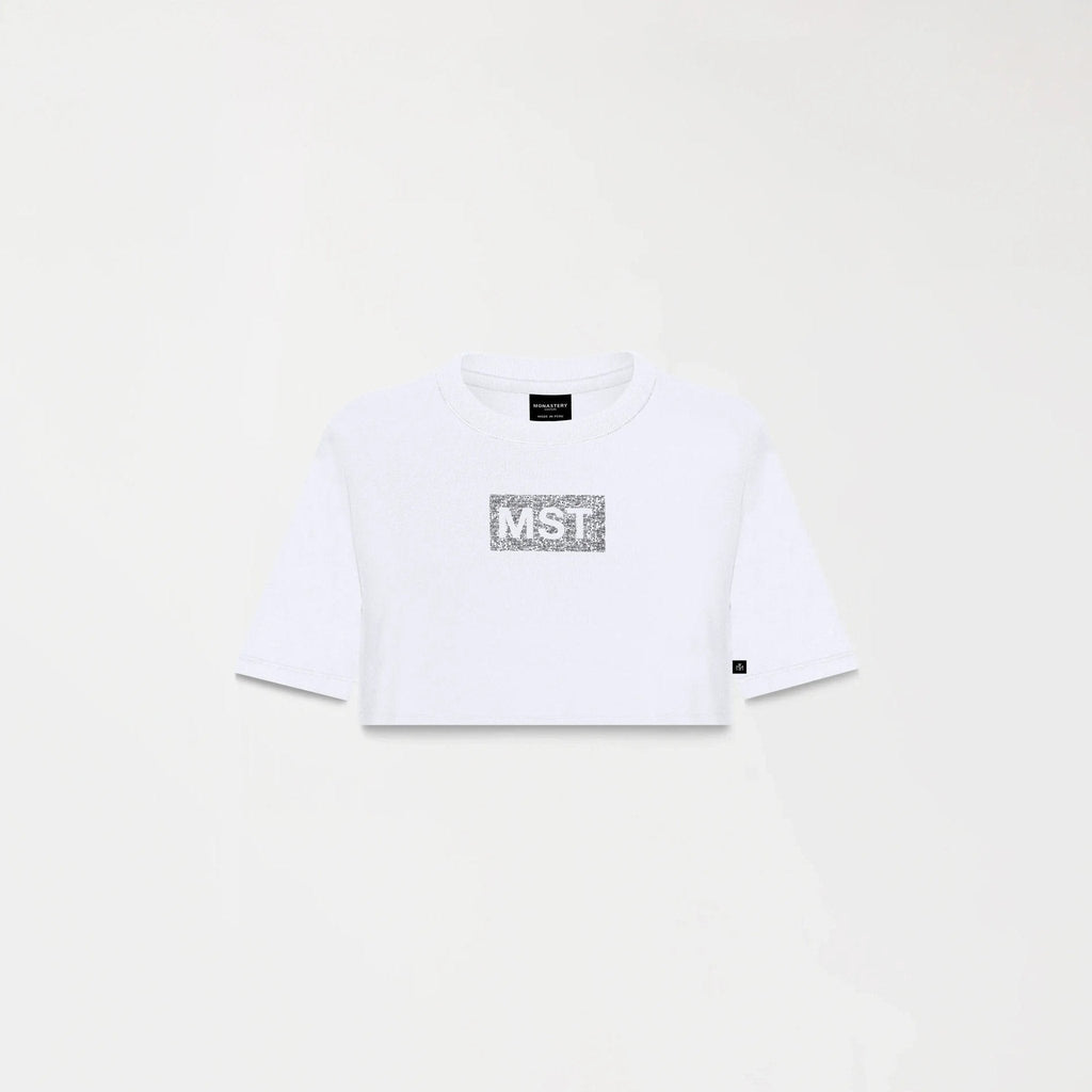 RIVER CROP TOP WOMEN WHITE - Monastery | Tienda Oficial Colombia