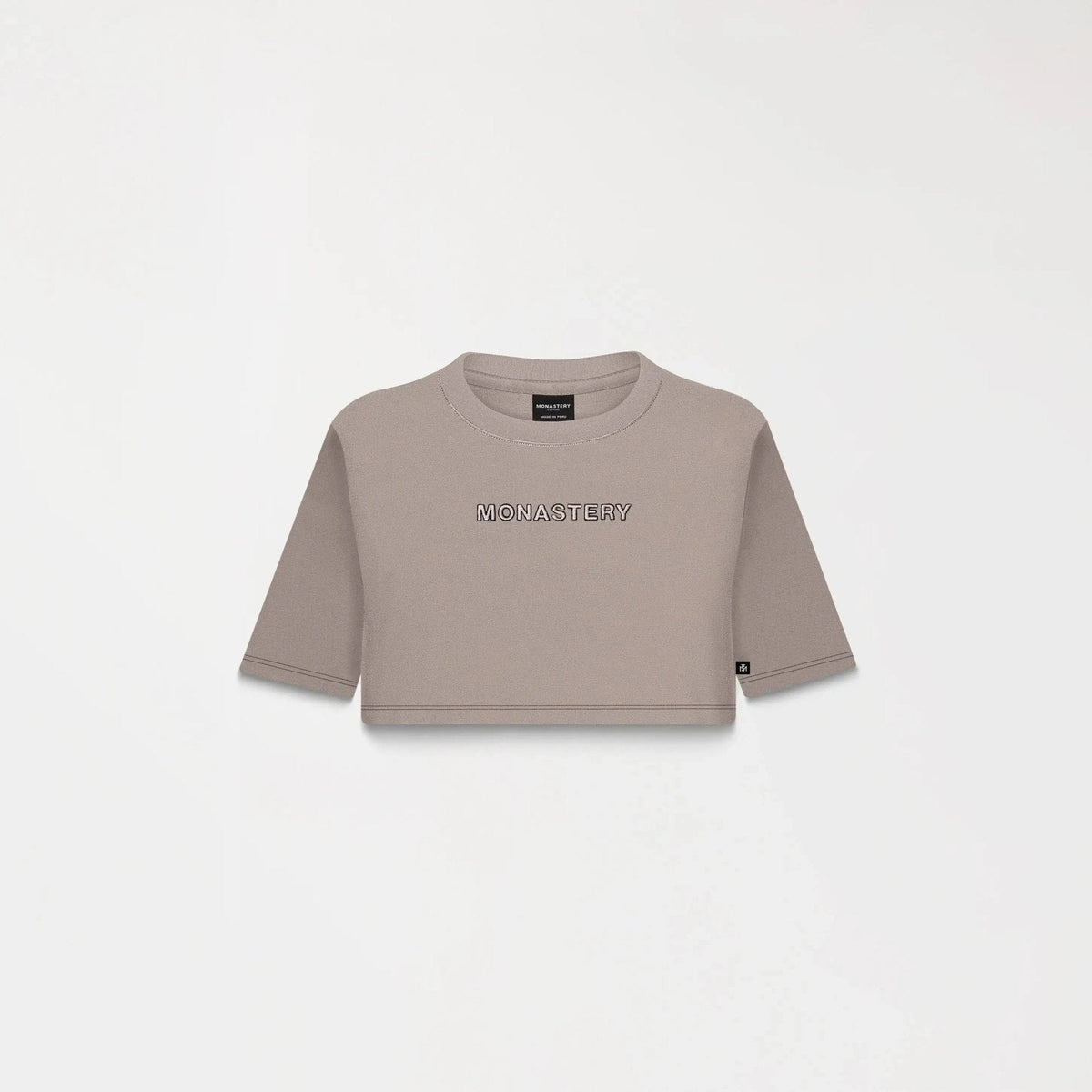 ROISIN CROP TOP WOMEN TAUPE GRAY - Monastery | Tienda Oficial Colombia
