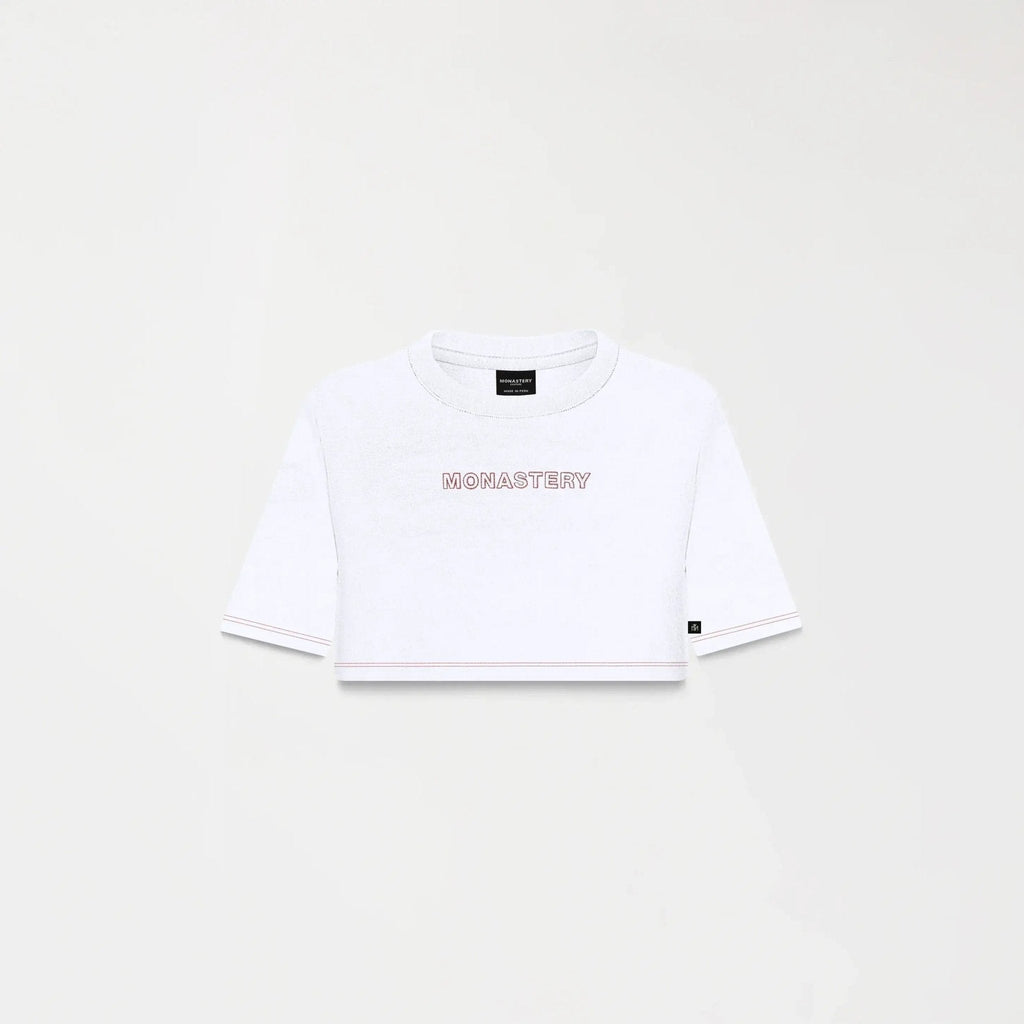 ROISIN CROP TOP WOMEN WHITE - Monastery | Tienda Oficial Colombia