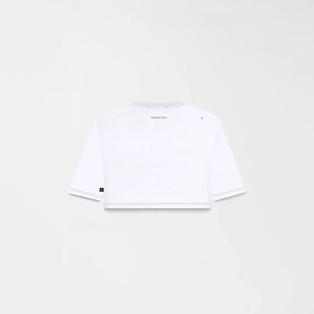 ROISIN CROP TOP WOMEN WHITE - Monastery | Tienda Oficial Colombia