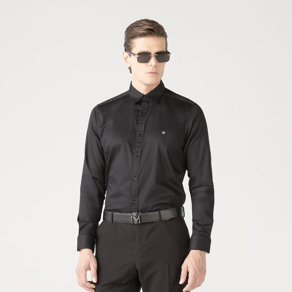 RONNIE SHIRT MEN BLACK - Monastery | Tienda Oficial Colombia